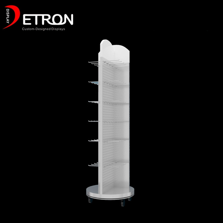 slatwall rotating display stand