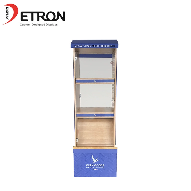 vodka display cabinet supplier