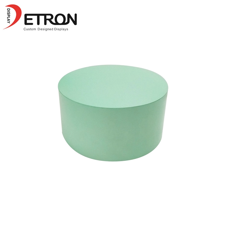 round pvc display case supplier