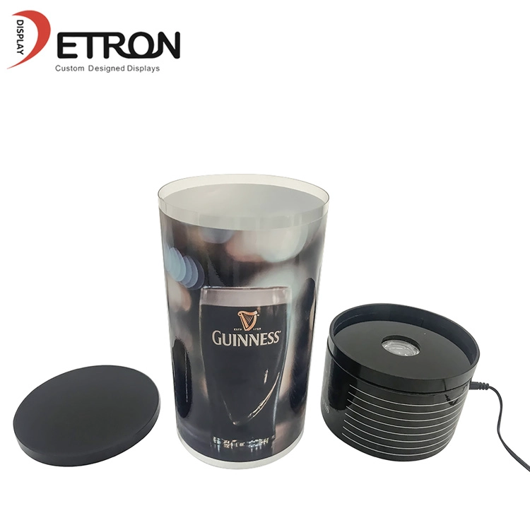beer rotating display stand