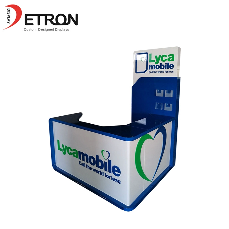 mobile accessories store display shelves