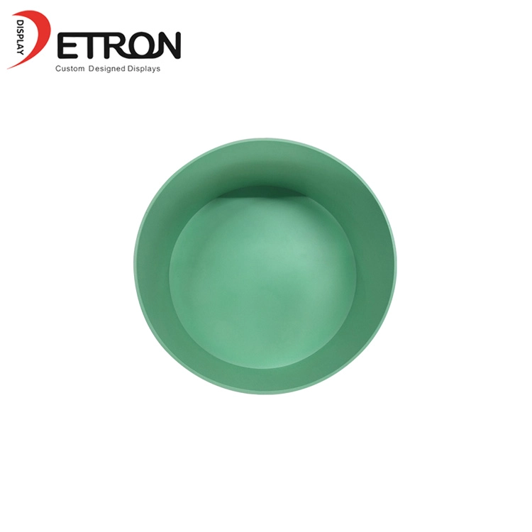 round pvc display case supplier