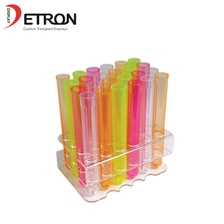 Acrylic bottle display bottle countertop display stand whosale china made