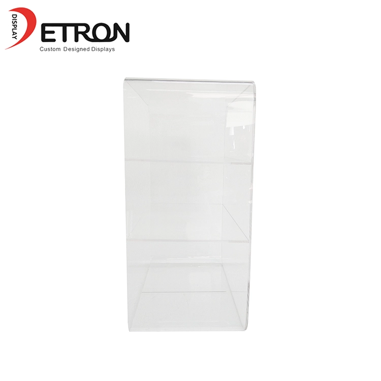 China factory 3 tier customized clear acrylic toy figure display case