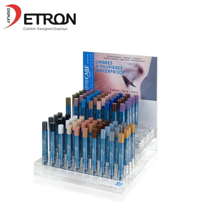 China made acrylic lipstick display rack nail polish display case