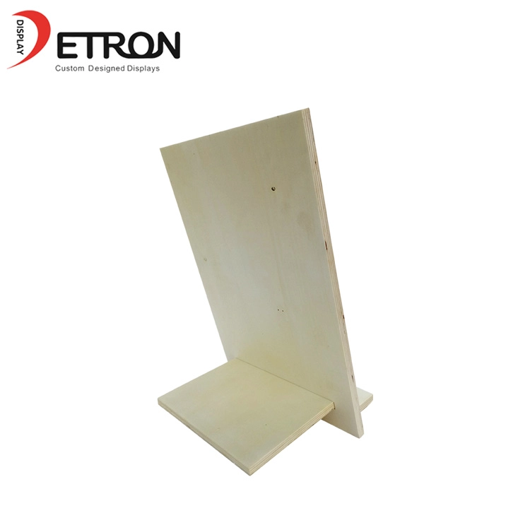 China manufacturer customized desktop wood bracelet jewelry display rack