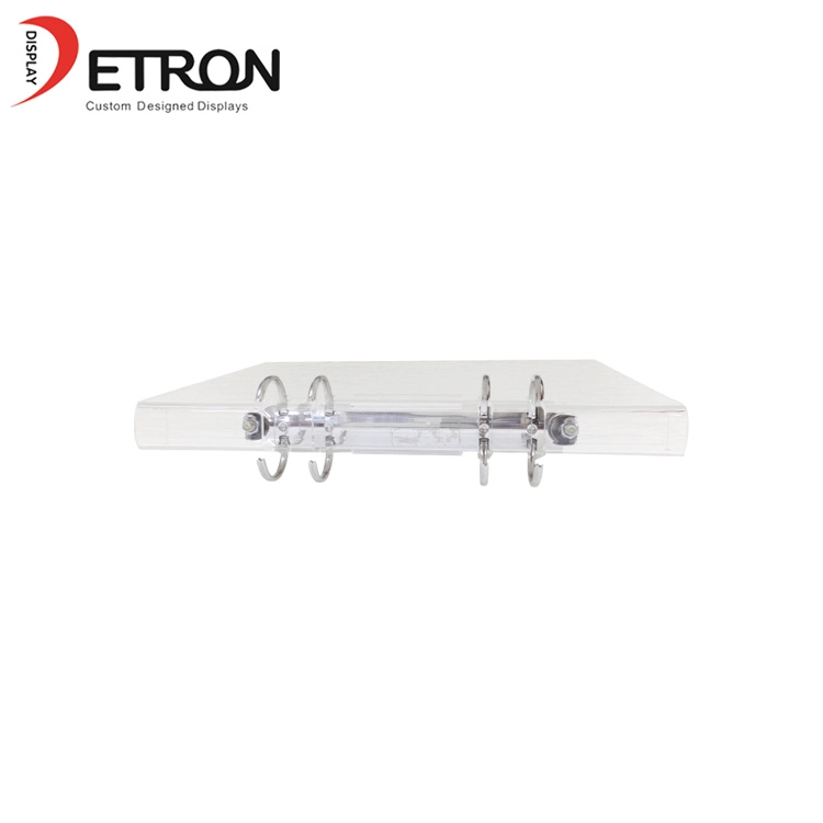 Customized clear acrylic small calendar display stand