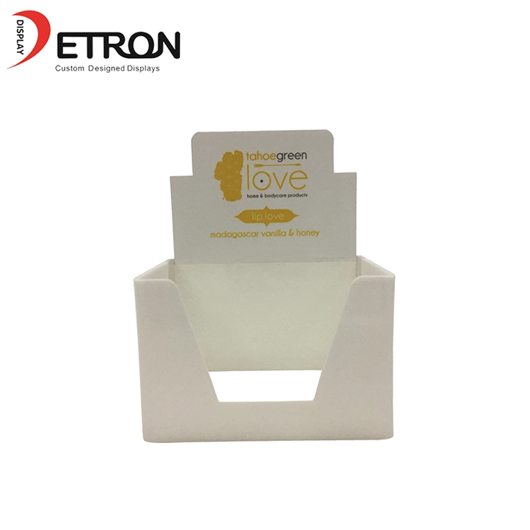 Supermarket customized countertop acrylic lip balm display stand