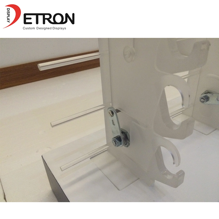 Drie modellen OEM / ODM op maat bedrukt acryl zonnebril desktop display rack