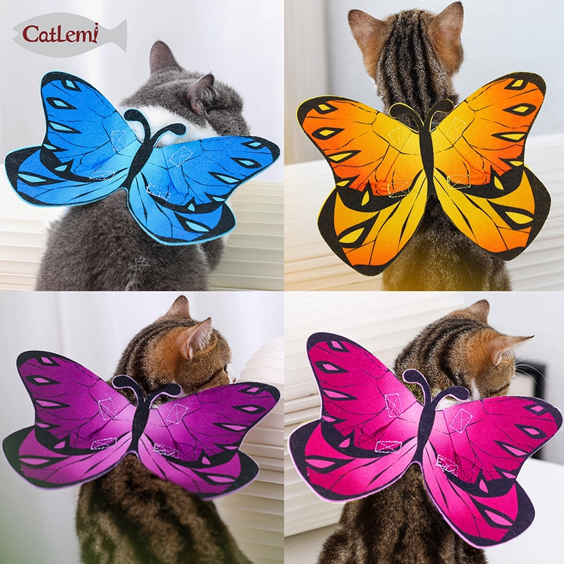 Mariposa Diseño Cat Cosplay Disfraz Hollewen Party Puppy Dog Pet Cat Dress Vestido Chaleco Ropa