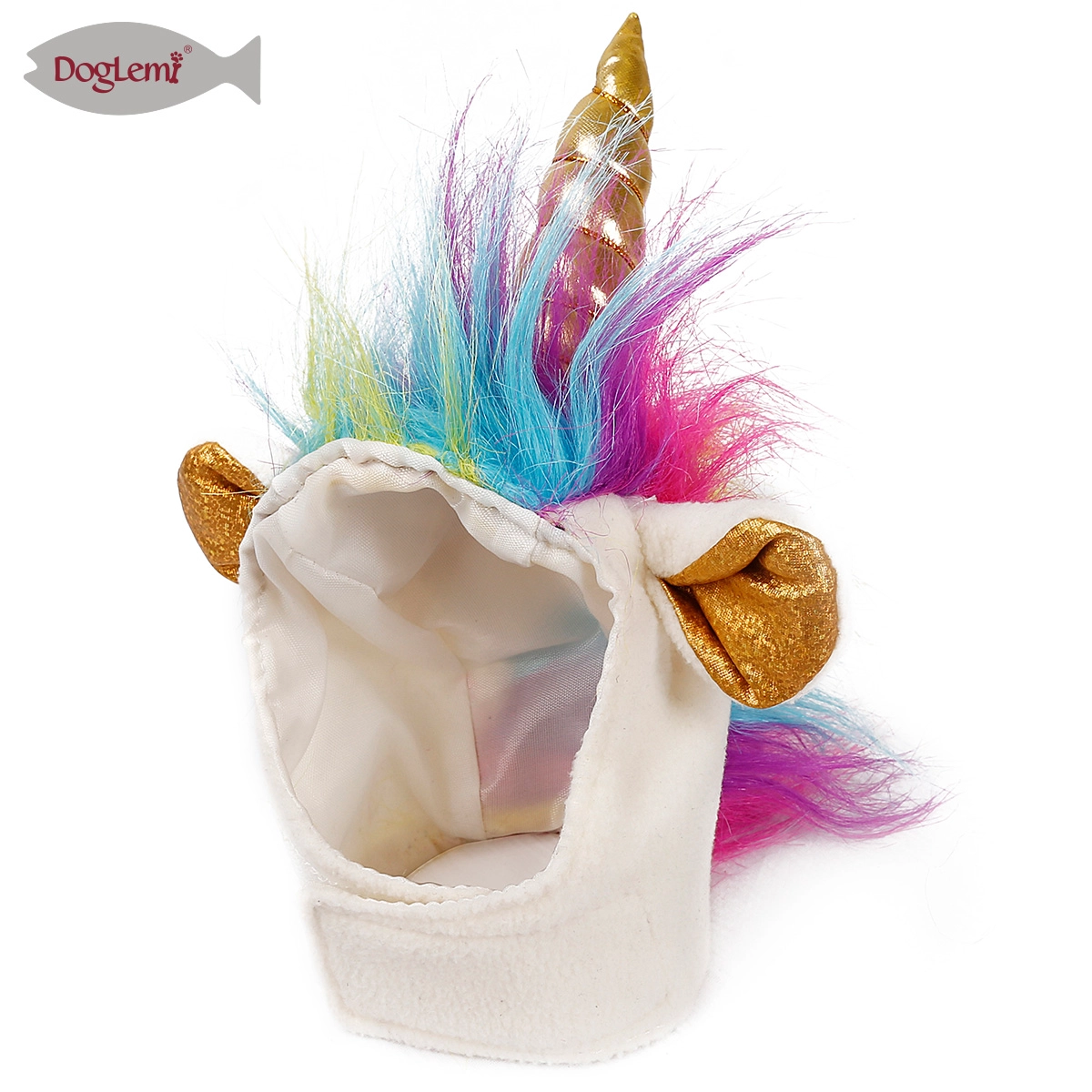 Couvre-chef de chat de licorne d'Halloween