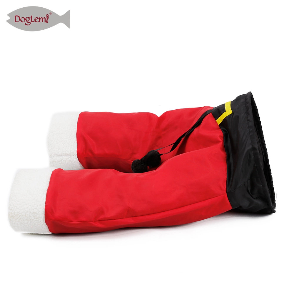Christmas tee cat tunnel Santa Claus pants paper cat channel foldable cat toy