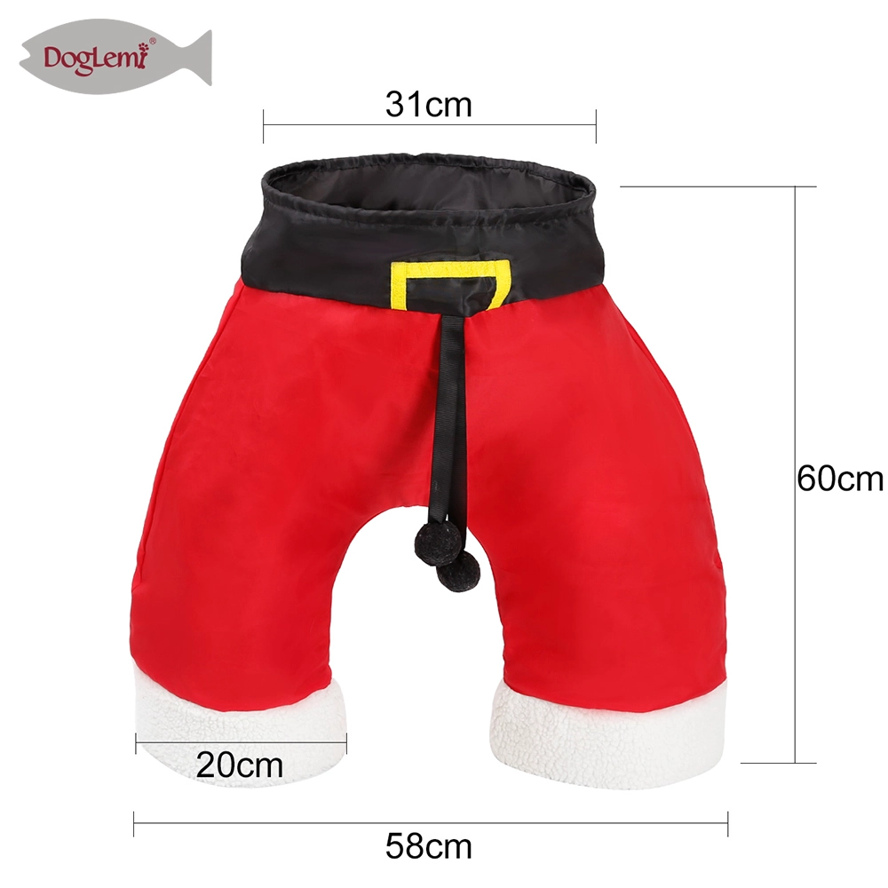 Christmas tee cat tunnel Santa Claus pants paper cat channel foldable cat toy