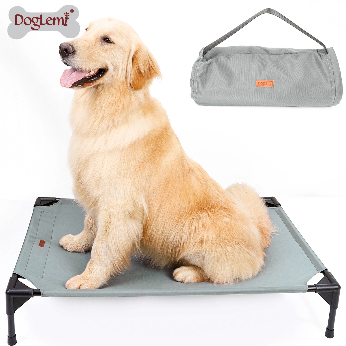 Lit de camp pliable pour animaux de compagnie