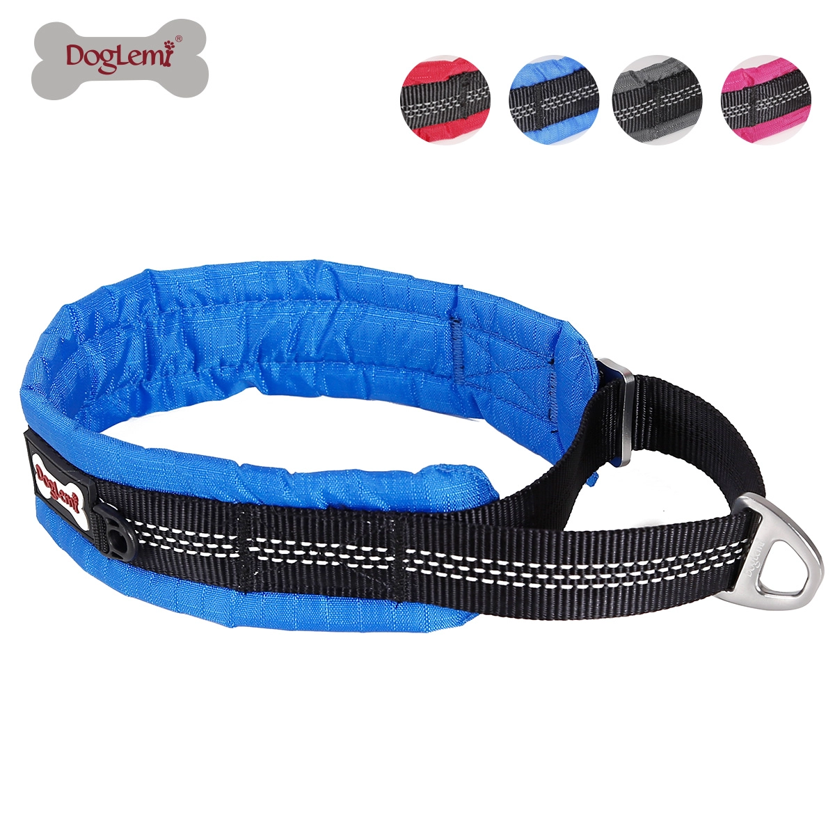 Bequemer verbreiterter Hundehalsring