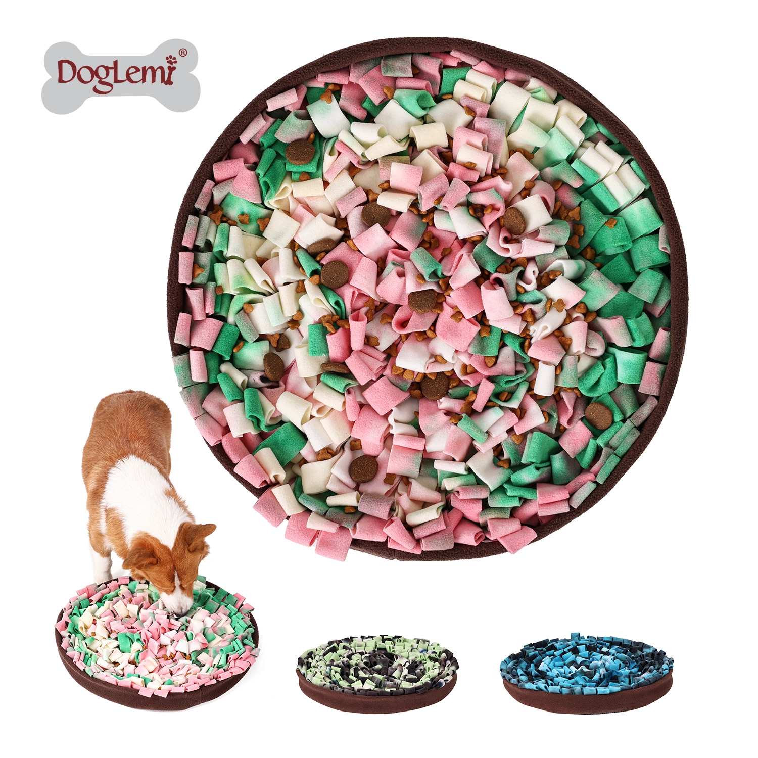 NeñaWork Mat Mat Mat Firework Design Design Perro Puppy Snuffling Manta Feed Bowl Tazón de fuente de PET PET PRODUCTOS