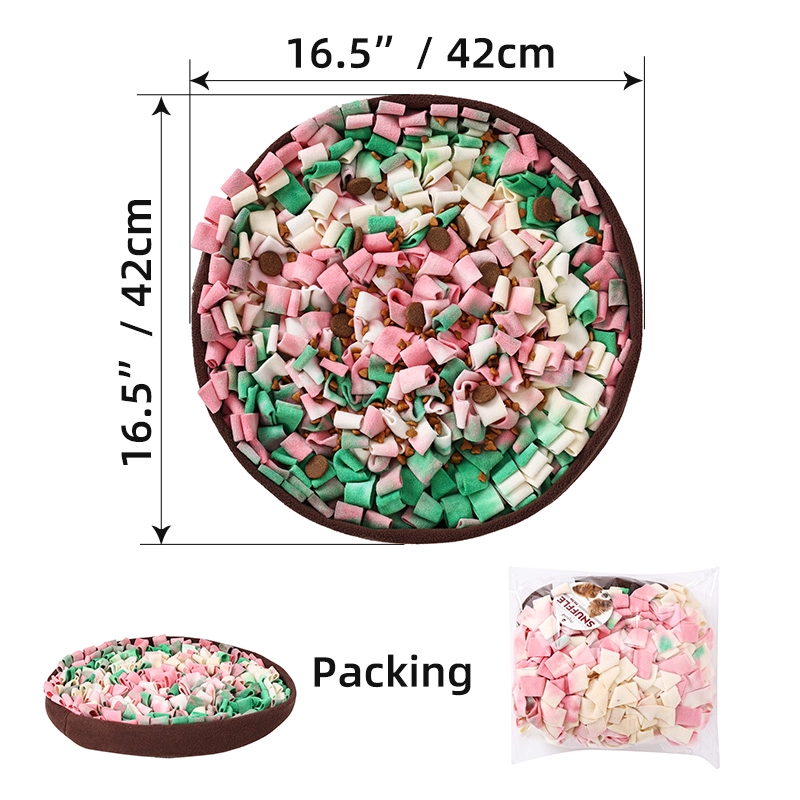 NeñaWork Mat Mat Mat Firework Design Design Perro Puppy Snuffling Manta Feed Bowl Tazón de fuente de PET PET PRODUCTOS