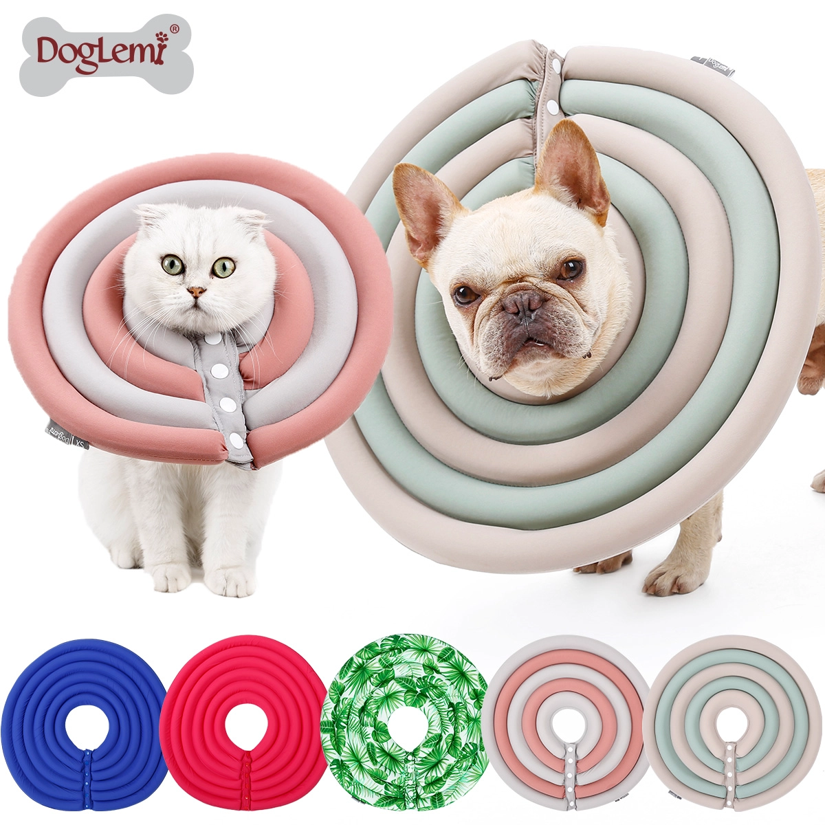 China Pet Dog Cat Protective Recovery E-Collar manufacturer