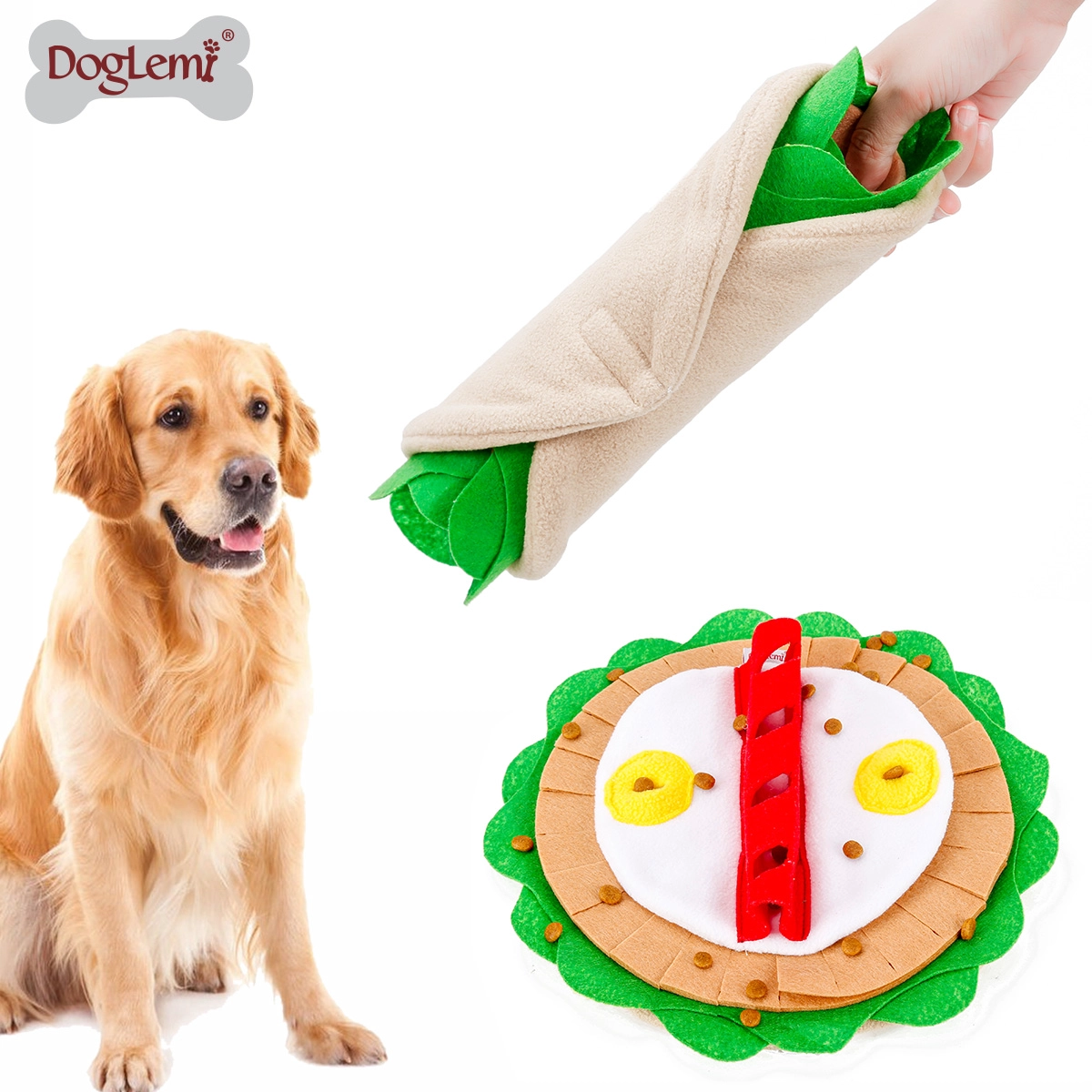Jouet pour chien Pizza Sniff