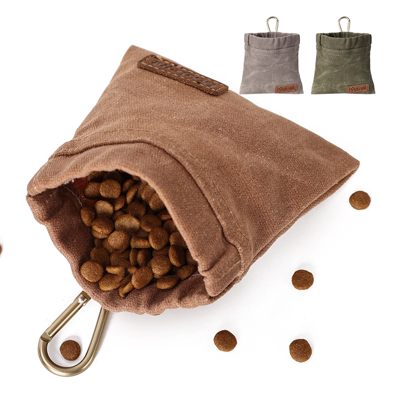 Bolsa de trato de mascota de estilo retro