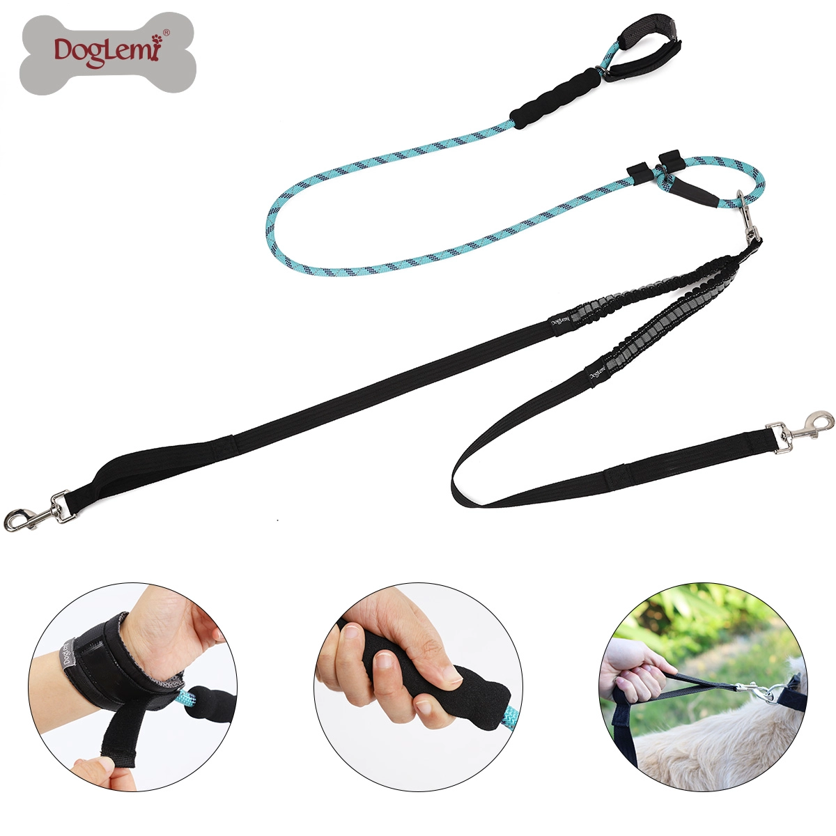 Accesorio de cuerda de doble cabeza de respuesta rápida