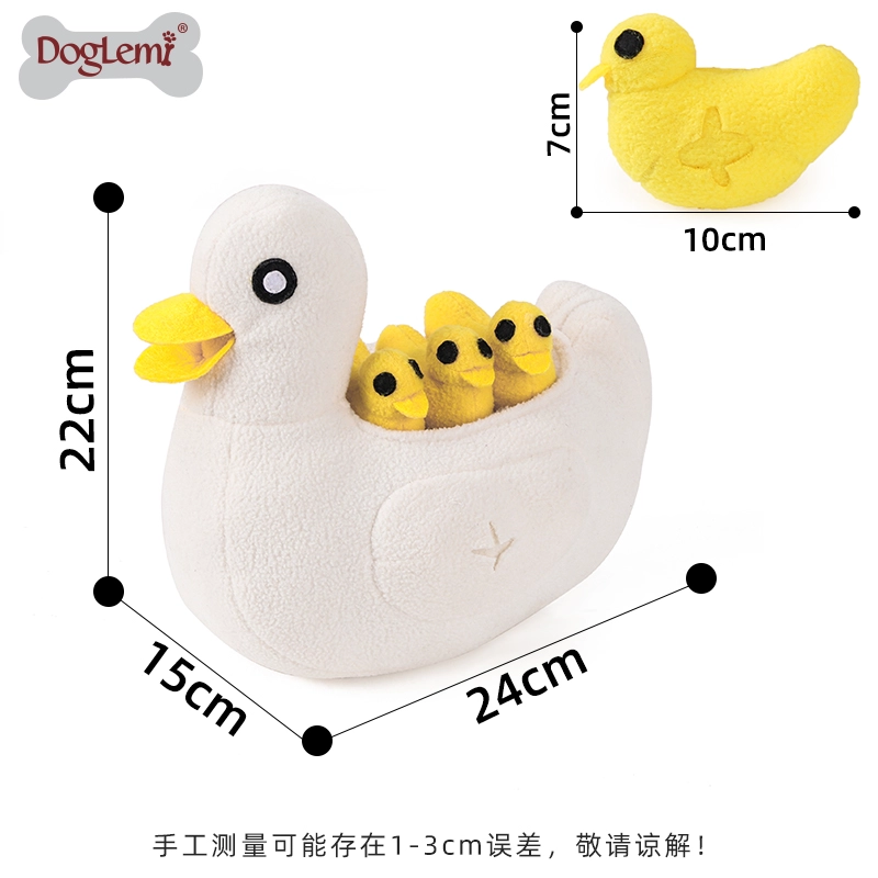 Famille interactive de la famille de chien de chien de peluche
