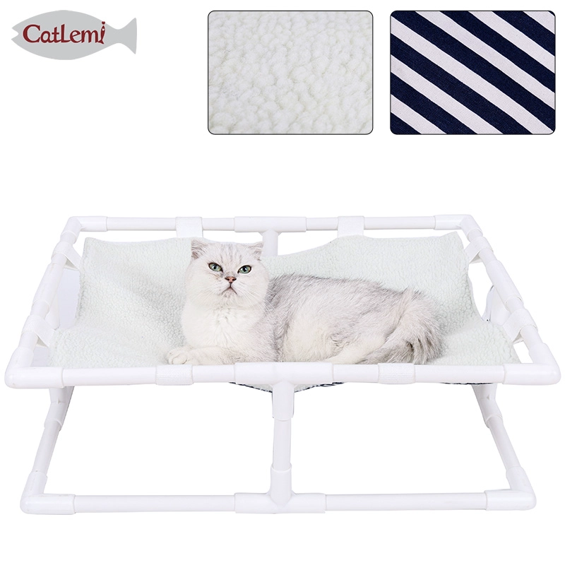 Striped cat hammock