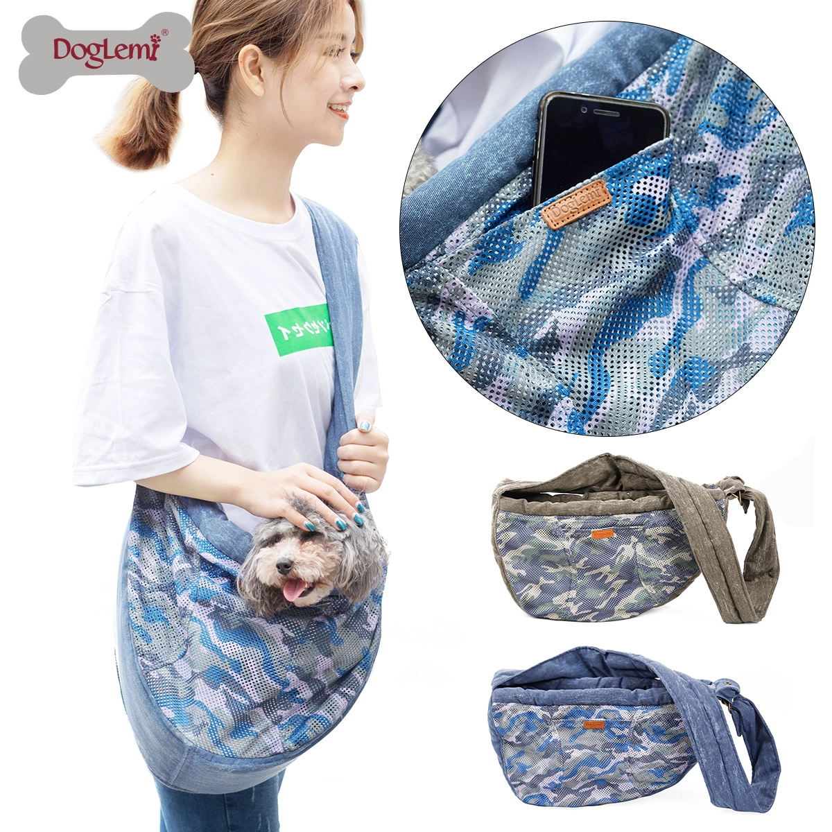 Malla de camuflaje cómoda bandolera