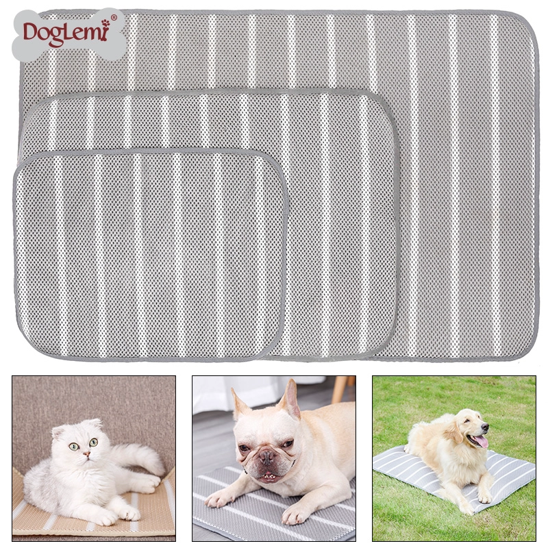 Tapis pour animaux de compagnie en mesh respirant pour l'été