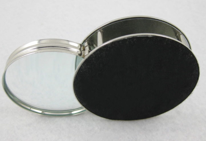 12093 Loupe de poche 4X Loupe avec cadre en métal