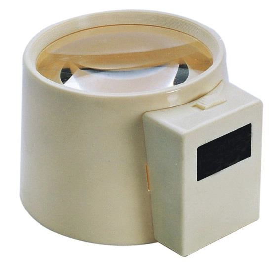 13105 Plastique Loupe avec LED,
