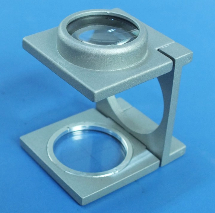 1587F Metal Folding Magnifier or Folding Magnifier