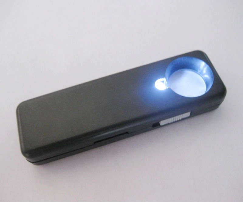 21004ジュエリールーペ、LED付きハンドヘルド拡大鏡、照明付き拡大鏡