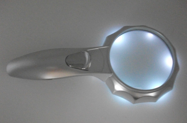 600554/600555/600556 Electronic Magnifier with 6pcs led light