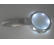 600556 Handgriffe Lupe mit 4x optisches Glas-Objektiv, LED Lupe