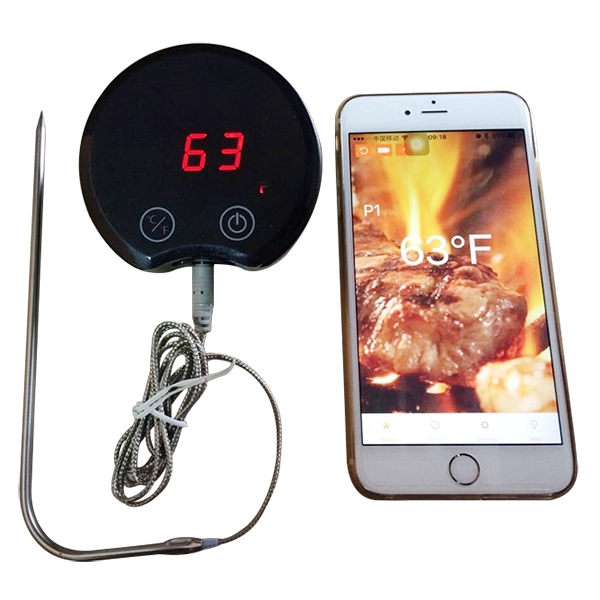 BBG-B12 Thermomètre portatif de nourriture Bluetooth de BBQ