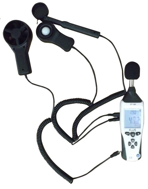 ET-965 5 In 1 Multifunctional Environment Meter