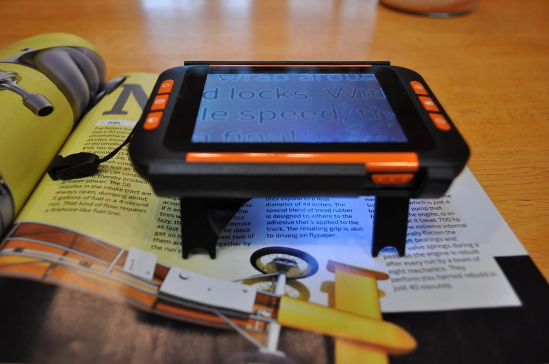 EVM35 3,5 "LCD-2X-32X Low Vision draagbare digitale video Magnifier