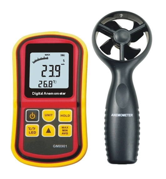 GM8901 Digital Air Flow Anemometer