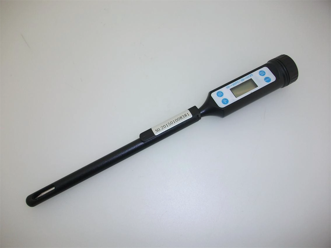 HT-9264 Cooking Waterproof Digital Thermometer with Long Stainless Probe