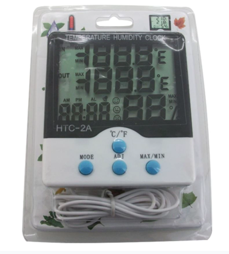 HTC-2A igrometro della temperatura dell'orologio