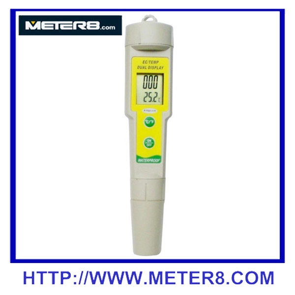 KL-1387 wasserdichte Leitfähigkeit und Temperatur-Messgerät