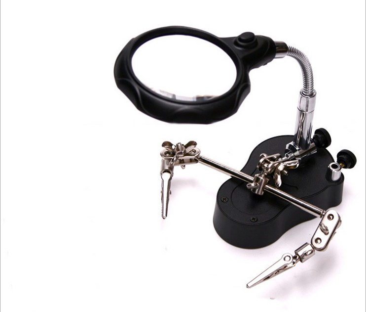 MG16126A magnifying glass with stand ,Bifocal lens,provides two level magnification