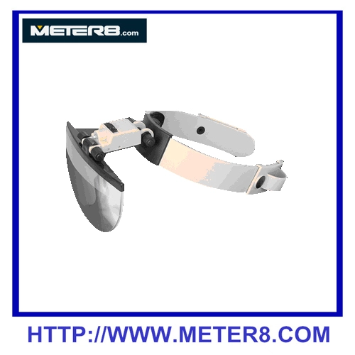 MG81003 Kopflupe Leuchtlupe, LED-Lupe mit Kunststoffrahmen, Hand Free Lupe