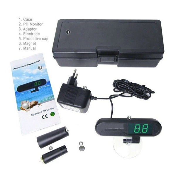PH-025W aquários pH monitor