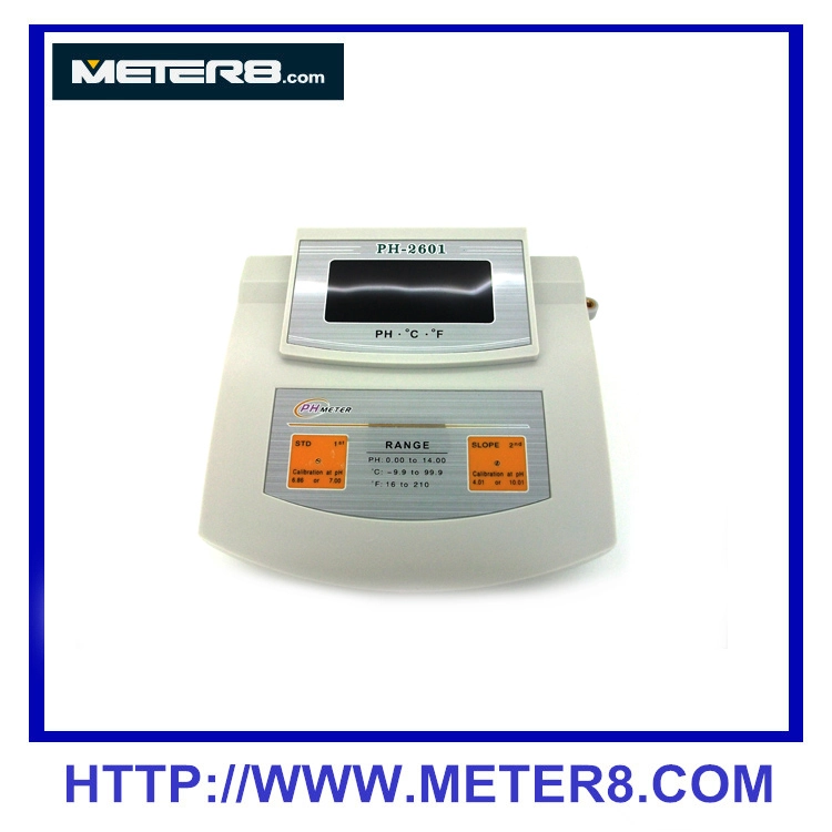 PH-2601 Bench-Meter, digital PH-Meter Hersteller