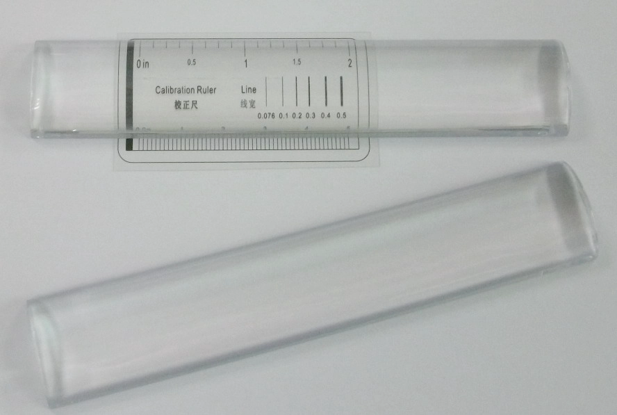 RU-I ruler a magnifying glass,magnifying ruler