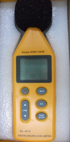 Θόρυβος SL814 Digital Sound Meter Επίπεδο, Sound Meter, ηχόμετρο