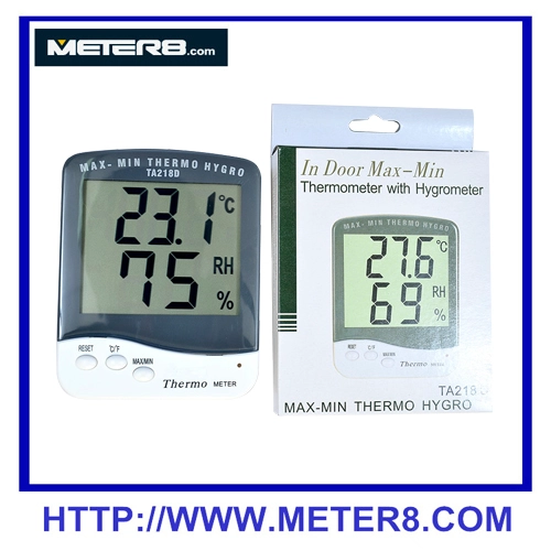 TA218D Temperature and humidity meter