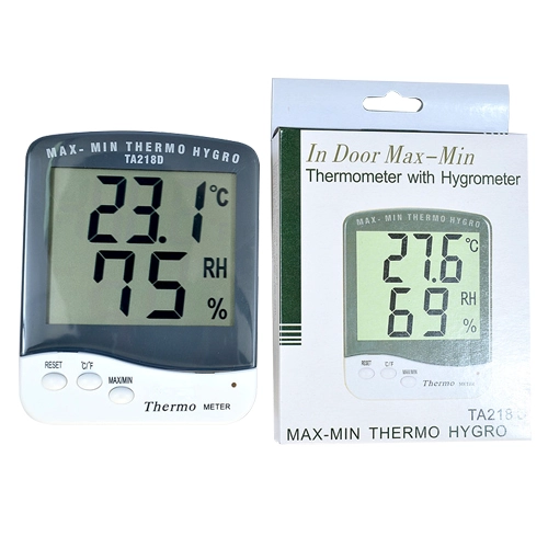TA218D Temperature and humidity meter